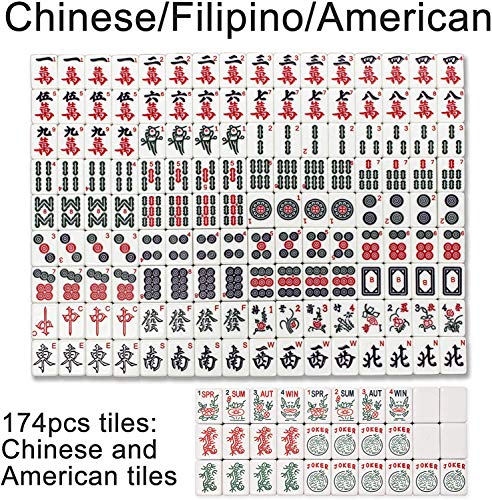 usamjtable American Mahjong Automatic Table/Dining Table with 4 Drawers & Tabletop Cover