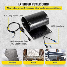 Snow Melting Mats Heated Snow Melting Mats For Stairs, Heated Outdoor Mats, Non-Slip Snow Melting Mats For Winter Snow Removal, Outdoor W/5ft Power Cord Winter Removal One Piece 10in X 30in, Tandem Co