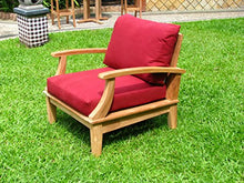 WholesaleTeakFurniture Luxurious 2 Piece Teak Lounge Chair Set - Somer Collection