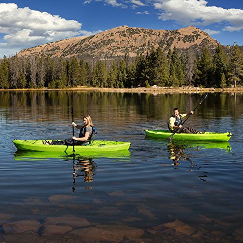 Lifetime Tioga Sit-On-Top Kayak with Paddle (2 Pack) Lime
