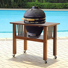 Duluth Forge Table for 18 Inch Ceramic Charcoal Kamado Grill and Smoker