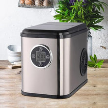 TEDILUVI Home Ice Maker 1.8L Milk Tea Bar Stainless Steel Small