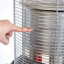 Patio Gas Heater Outdoor Heaters for Home Fast Heating Low Energy Radiator Energy Efficient Freestanding Bullet Style Stainless Steel Safety Cage Casing-Natural Gas (10-20 Square Meters) 120