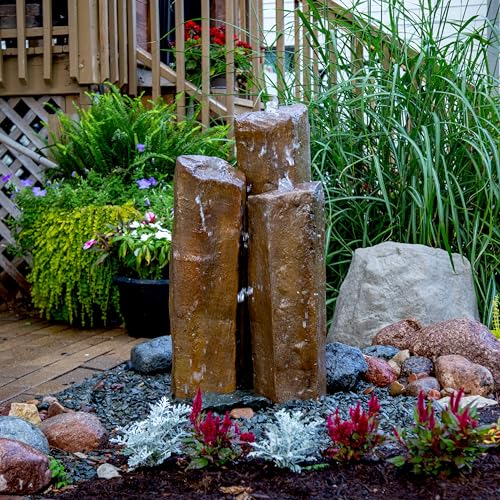 Aquascape Faux Basalt Columns Fountain, Set of 3 Columns, 78367