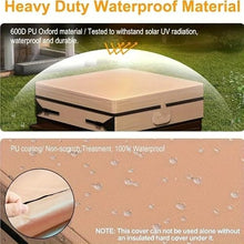 IGZVMBO Pool Accessories Pool Cover Hot Tub Cover - Cover for Hot Tub Heavy Duty 600D Hot Tub Covers Replacement PU Oxford Cloth