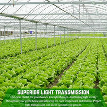 Farm Plastic Supply - String Reinforced 4 Year UV Resistant 10 mil Clear Greenhouse Plastic Sheeting - 4 Year UV Resistant Polyethylene Greenhouse Film, Hoop House Green House Cover (12' x 100')