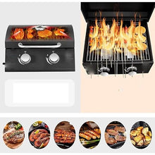 YUIPMHFD Patio Camping Travel Grill BTU Portable Propane Gas BBQ Grills Family Outdoor