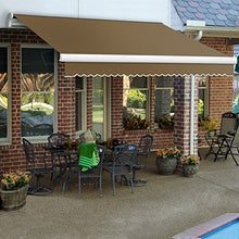 Awntech Retractable Awning Right Motor 14'W x 11/16'H x 10'D Tan