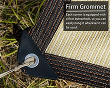 WYBB Shade Cloth Beige Privacy Screen with 10m Rope and Eyelets, 90% Sunblock Wear-Resistance Shade Cloth, Outdoor Courtyard Pond Shade Greenhouse Awning (Size : 8m x 8m)
