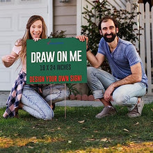 18” x 24” Corrugated Plastic Blank Yard Signs – Perfect for Printers, Crafts and Do It Yourself (Green, 200-Pack)