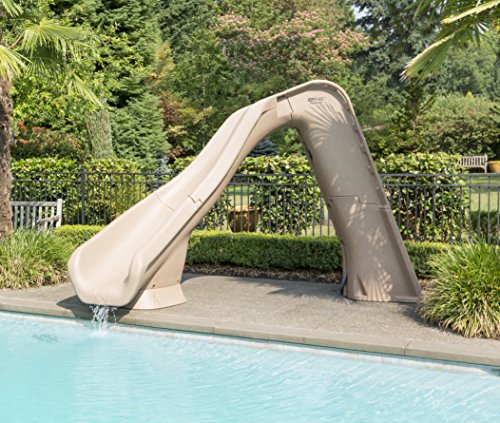 S.R. Smith Typhoon Left Curve Pool Slide Sandstone