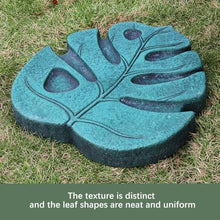 Stepping Garden Stone Outdoor,Stepping Stones for Garden Walkway-Yard Patio Stone for Decorative Flower Beds, Gardening Tiles(Green)