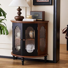 Chicken Couch End Table Porch Semi-Round Table Wall-Mounted Corridor Cabinet Living Room Sofa Side Table Porch Table Corner Tables for Living Room