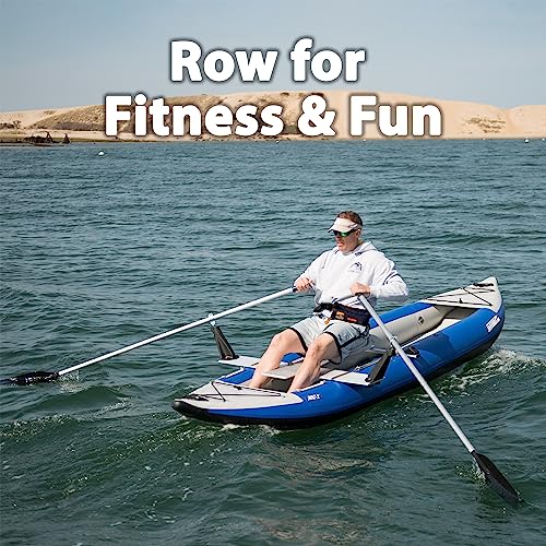 Sea Eagle 380X 12'6" Explorer Inflatable Kayak Blue