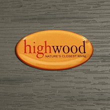 Highwood Italica Modern Adirondack 4pc Set, Coastal Teak