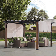 Sunjoy 110105005 Pergola Black/Brown