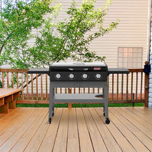 Coleman CO-550GG, Cookout 4-Burner Propane Gas Griddle with Lid, 50,000 BTU Flat Top Grill, 720 sq in Cooking Surface, Outdoor LP Griddle Station