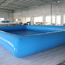 GEPAS Inflatable Rectangle Above Ground Swimming Pool New as Picture Show