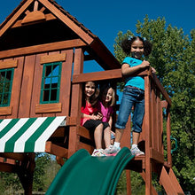 Swing-N-Slide Winchester Wood Play Set Green