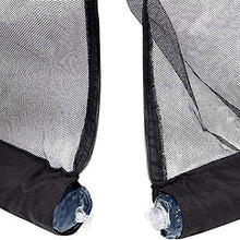 Outdoor Garden Umbrella Your Parasol into a Gazebo Garden Mosquito Cover Net Patio Umbrella Screen with Zipper Doorols for Indoor and Outdoor, Camping (Color : Black, Size : 275 X (Black 275 X 230cm