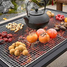 YUHUAWF Grill Outdoor Camping Barbecue Rack Table Outdoor Heating Carbon Stove Fireplace Tea Cooking Household Indoor Grill BBQ Grill(A)