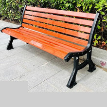 clould fitness Park Bench Public Leisure Outdoor Park Bench Plastic Wood Courtyard Simple Stylish Backrest Chair Outdoor Benches