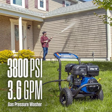 Westinghouse WPX3800 Gas Pressure Washer, 3800 PSI and 3.6 GPM, Onboard Soap Tank, Spray Gun and Wand, 5 Nozzle Set, for Cars/Fences/Driveways/Homes/Patios/Furniture, Black