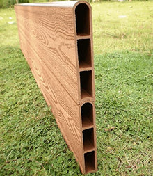 Frame It All Raised Garden Bed (8 x 8 x 11), 1-inch Timber Profile Raised Bed, Easy to Assemble Planter Bed with Bottomless Pit for Deep-Rooted Vegetables, Fruits, Flowers, and Herbs, Uptown Brown