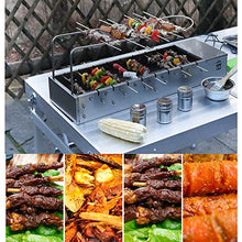 Outdoor Portable Automatic Grill, Folding Grill Heavy Duty Stainless Steel Grill, Outdoor Camping Travel Picnic Cooking Grill Tool Kit