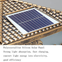 VELLOW Solar Post Lights Fixtures,Modern Outdoor Fence Deck Column Cap Lamp Lantern,Aluminum Housing Waterproof Stigma Lamps,Warm White High Brightness SMD LED Lighting,for Wood Fence,Pathway,Deck