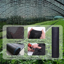 80% Shade Cloth, 6.5 * 26FT UV Resistant Net Plants Sunblock Cover Outdoor Sun Mesh Trap for Garden, Greenhouse, Patio, Chicken Coop