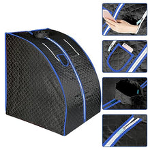 CHANGLKJ Personal Sauna Tent, Portable Steam Sauna with Remote Control, Chair and 2L Steam Machine, 9-Level Temperature and Timer, Foldable, for Weight Loss, Detox Relaxation, Reduce Fatigue