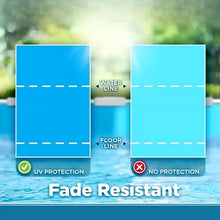 33 Foot Overlap Round Above Ground Swimming Pool Liner, 25 Gauge Thick