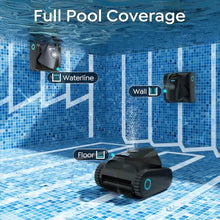 [2026 NEW] C1 Robotic Pool Cleaner with 180Mins, Obsidian