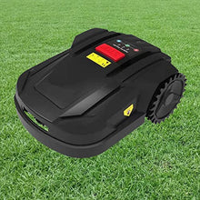 AMYYTL Electric Mower Robot, Intelligent Remote Control Electric Smart App Lawn Mower Robotic for Lawns up to 800m2, Cutting Width 18cm, Lawn Care Equipment for Gardening