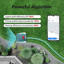 JJENXYYDS 18-RM Mowing Robot with Automatic Charging-high-Efficiency Trimming Mobile Phone, Path Planning, Courtyard Garden Lawn Robot,for Small to Medium Yards