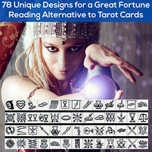 Hengulus Finely Etched Tarot Dice Fortune Telling Game Set