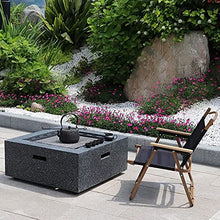 Fire Pits Outdoor 71cm Garden Terrace Heavy-Duty BBQ Table, Outdoor Cooking Fire Pit, Burning Fire Bowl, Multi-Function Heating Fireplace