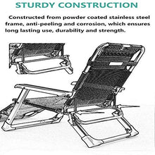 IIPOSAQQ Zero Chairs Oversized Zero Chair for Heavy Duty People Extra Wide Patio Recliner Sun Lounger for Beach Suthing Support 440lbs