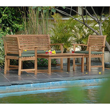 ANDERSON Teak Victoria Montage 4-Piece Conversation Set