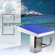 TREEYX Swimming Pool Diving Board,Heavy Duty Stainless Pool Diving Boards Piscine Compétition Diving Platform Load 220lbs (A)
