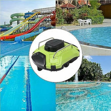 Fully Automatic Robotic Pool Cleaner, 2 Hour Work Time, 5000mAh Battery, Auto Parking, Ideal for Mini Pools
