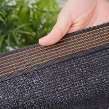 XBTGS 90% Sunblock Black Greenhouse Shade Netting Outdoor Shade Cloth with Grommets Rectangle Tarp for Garden Flower Plants Custom Size,5m x 14m,5m x 14m