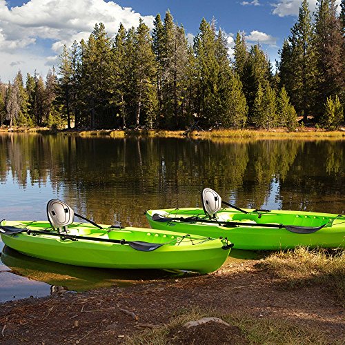 Lifetime Tioga Sit-On-Top Kayak with Paddle (2 Pack) Lime
