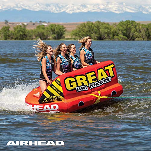 AIRHEAD Great Big Mable Towable Orange Red Yellow