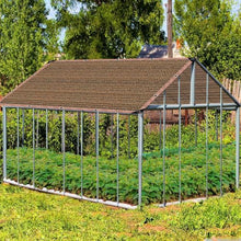 90% Outdoor Sun Shade Cloth, 21' x 47', Pergola, Deck, and Backyard Patio Sunshade with UV Protection, Heat Resistant HDPE Material, Reinforced Grommets (Coffee)