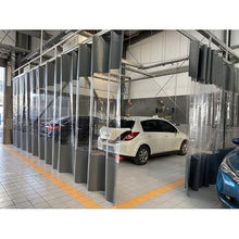 Commercial Outdoor Waterproof Curtains, Clear Vinyl Curtain for Pergola, Garage, Patio, Custom Size(8x3m)