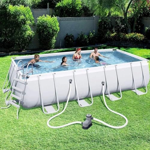 FFCJJDS Oversized Family Swimming Pool Outdoor Paddling One Color
