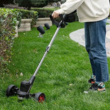 AMYYTL Electric Grass Trimmer Grass Mower Edging Tool Electric Small Household Lawn Mower Rechargeable Multifunctional Lawn Mower Adjustable Mowing Height