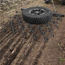Drag Harrow 5 x 4.5 FT 1/2" Tines for ATV UTVs Lawn Tractors Leveling Heavy Duty